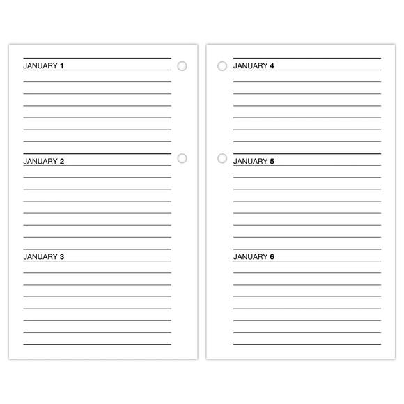 2026 AT-A-GLANCE Daily Desk Calendar Refill 3.5" x 6" Loose-Leaf E71750 Office - Picture 11 of 11